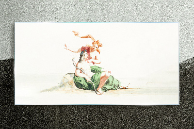 Tableau verre imprimé L'amour dans l'ombre