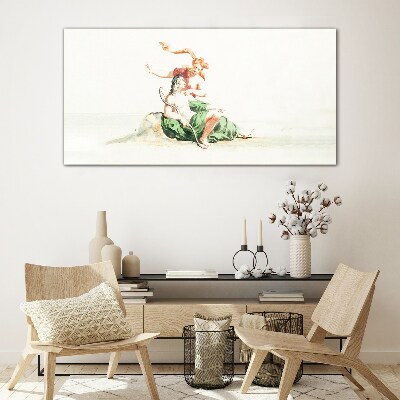 Tableau verre imprimé L'amour dans l'ombre