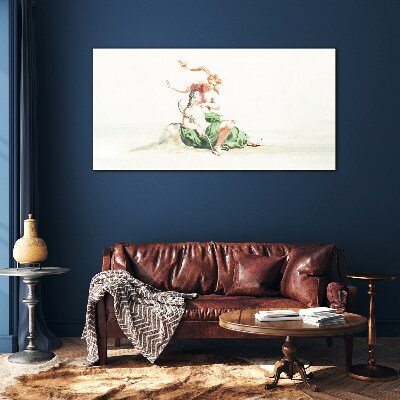 Tableau verre imprimé L'amour dans l'ombre
