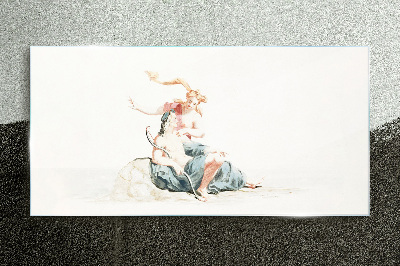 Tableau sur verre Ciel et Terre