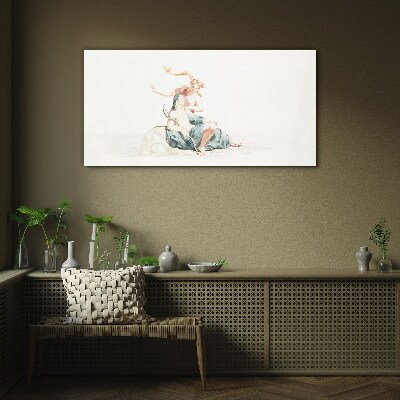 Tableau sur verre Ciel et Terre