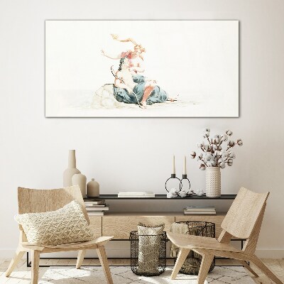 Tableau sur verre Ciel et Terre