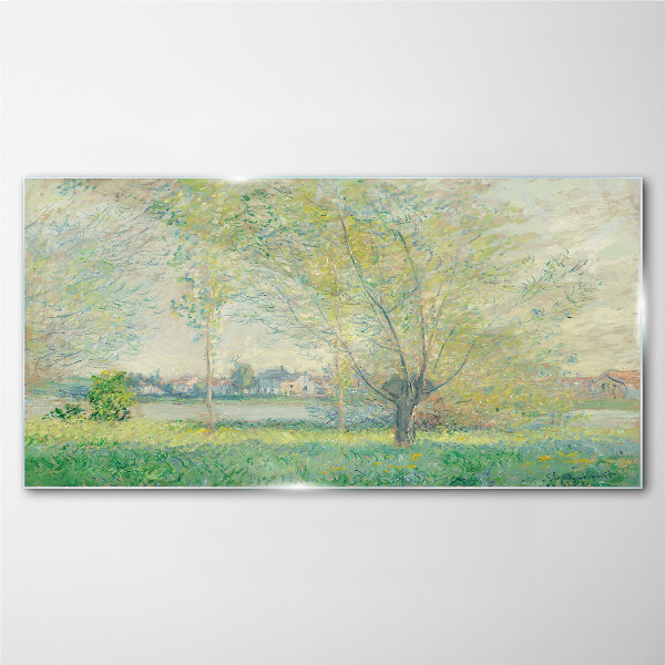 Tableau imprimé sur verre Paysage de printemps
