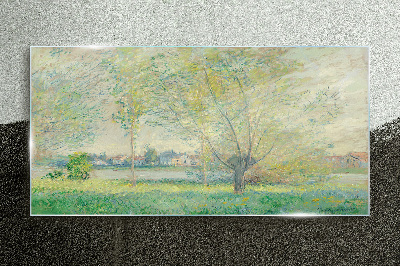 Tableau imprimé sur verre Paysage de printemps