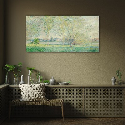 Tableau imprimé sur verre Paysage de printemps