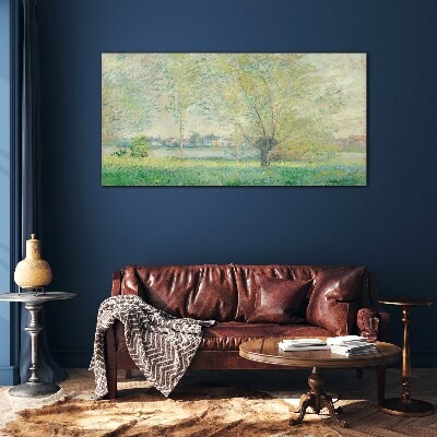 Tableau imprimé sur verre Paysage de printemps