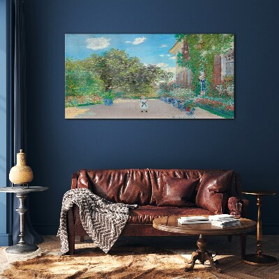 Tableau imprimé sur verre Le jardin de Giverny