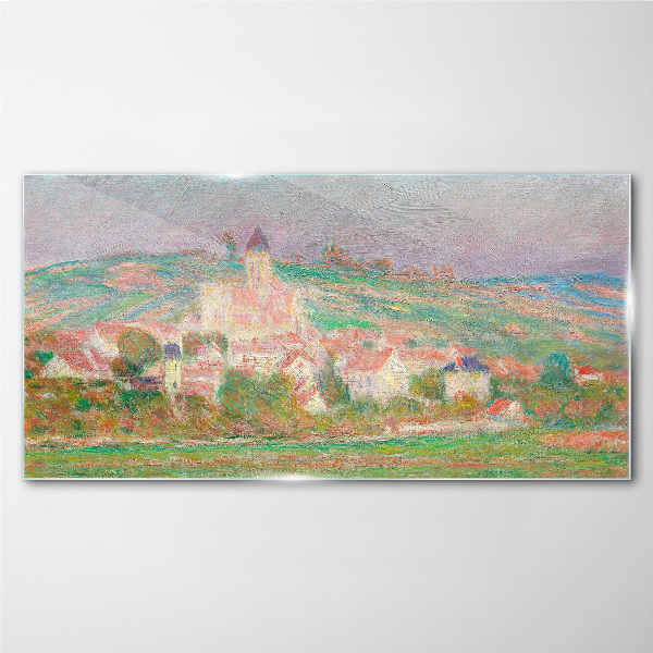 Tableau photo sur verre Un paysage rural paisible