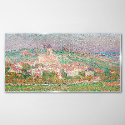 Tableau photo sur verre Un paysage rural paisible