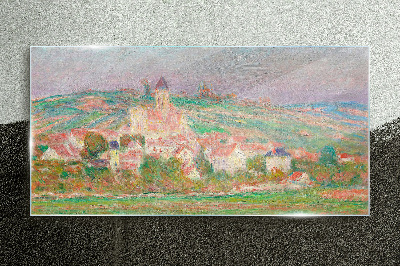 Tableau photo sur verre Un paysage rural paisible