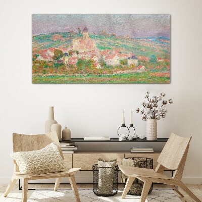 Tableau photo sur verre Un paysage rural paisible