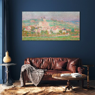 Tableau photo sur verre Un paysage rural paisible