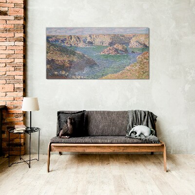 Tableau sur verre Paysage de bord de mer