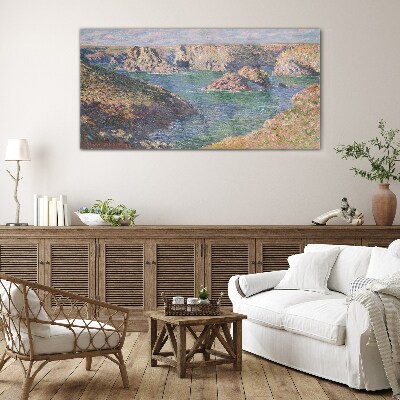 Tableau sur verre Paysage de bord de mer