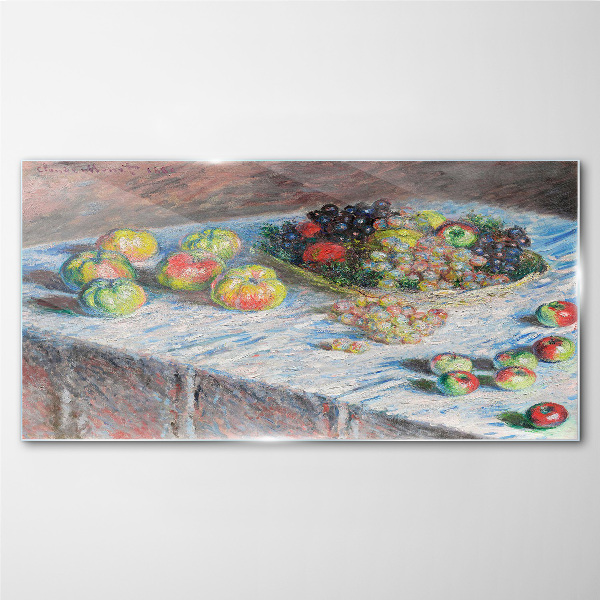Tableau imprimé sur verre Nature morte aux fruits
