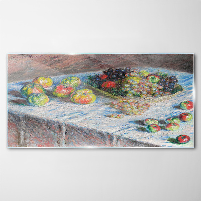 Tableau imprimé sur verre Nature morte aux fruits