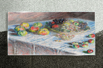 Tableau imprimé sur verre Nature morte aux fruits