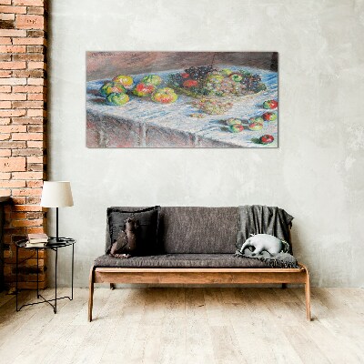 Tableau imprimé sur verre Nature morte aux fruits