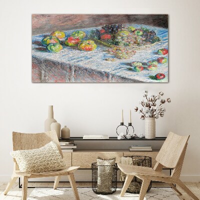 Tableau imprimé sur verre Nature morte aux fruits