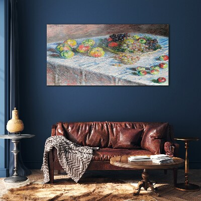 Tableau imprimé sur verre Nature morte aux fruits