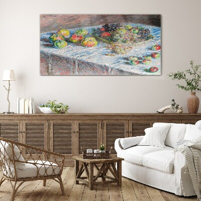 Tableau imprimé sur verre Nature morte aux fruits