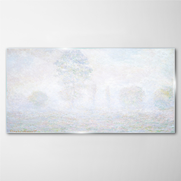 Tableau imprimé sur verre Paysage brumeux