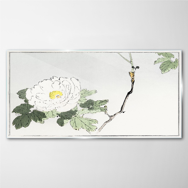 Tableau sur verre Harmonie florale
