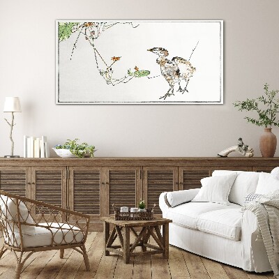 Tableau photo sur verre Oiseaux parmi la végétation