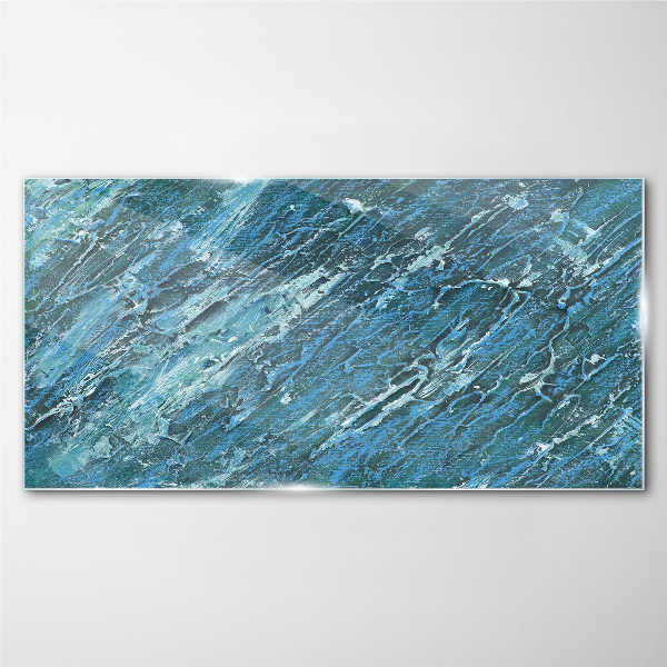 Tableau imprimé sur verre Reflets de l'océan