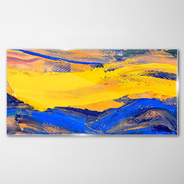 Tableau imprimé sur verre Les couleurs du ciel et de la mer