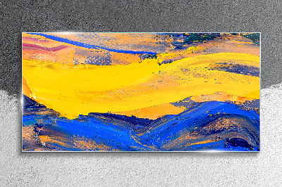 Tableau imprimé sur verre Les couleurs du ciel et de la mer