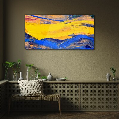 Tableau imprimé sur verre Les couleurs du ciel et de la mer