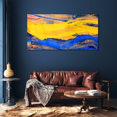 Tableau imprimé sur verre Les couleurs du ciel et de la mer