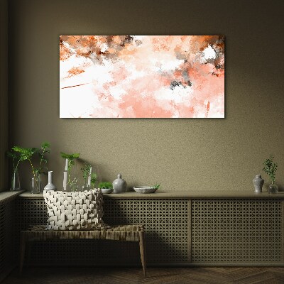 Tableau photo sur verre Reflets pastel dans l'abstraction