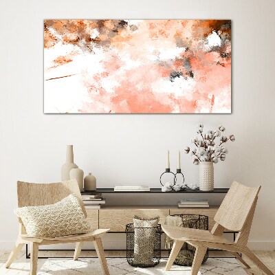 Tableau photo sur verre Reflets pastel dans l'abstraction