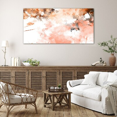 Tableau photo sur verre Reflets pastel dans l'abstraction