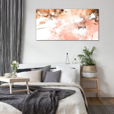 Tableau photo sur verre Reflets pastel dans l'abstraction