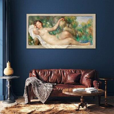 Tableau photo sur verre Paix dans le jardin d'été