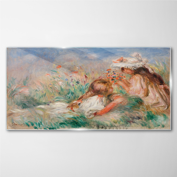 Tableau imprimé sur verre Rêves d'été