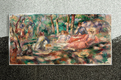 Tableau verre imprimé Un après-midi d'été dans le parc