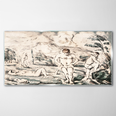 Tableau imprimé sur verre Une scène de la nature
