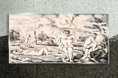 Tableau imprimé sur verre Une scène de la nature