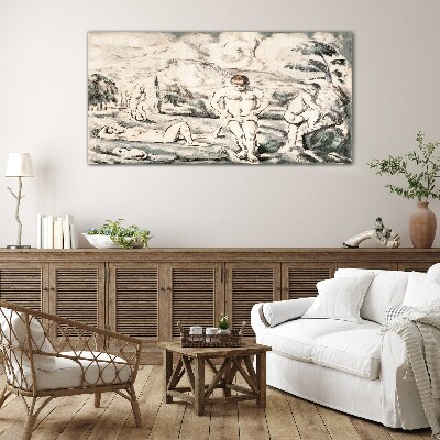 Tableau imprimé sur verre Une scène de la nature