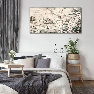 Tableau imprimé sur verre Une scène de la nature