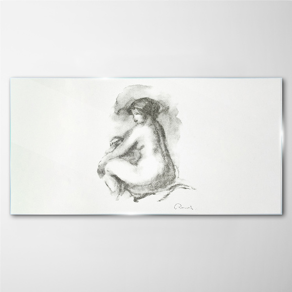 Tableau photo sur verre Nus dans l'ombre