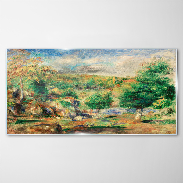 Tableau sur verre Paysage d'été