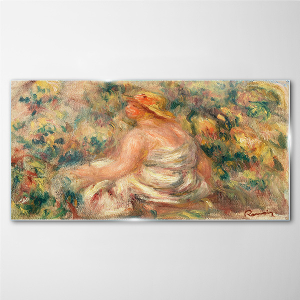 Tableau imprimé sur verre Un moment d'été dans le jardin