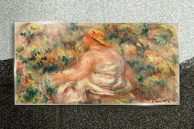 Tableau imprimé sur verre Un moment d'été dans le jardin