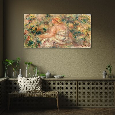 Tableau imprimé sur verre Un moment d'été dans le jardin