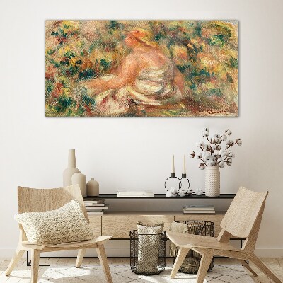 Tableau imprimé sur verre Un moment d'été dans le jardin